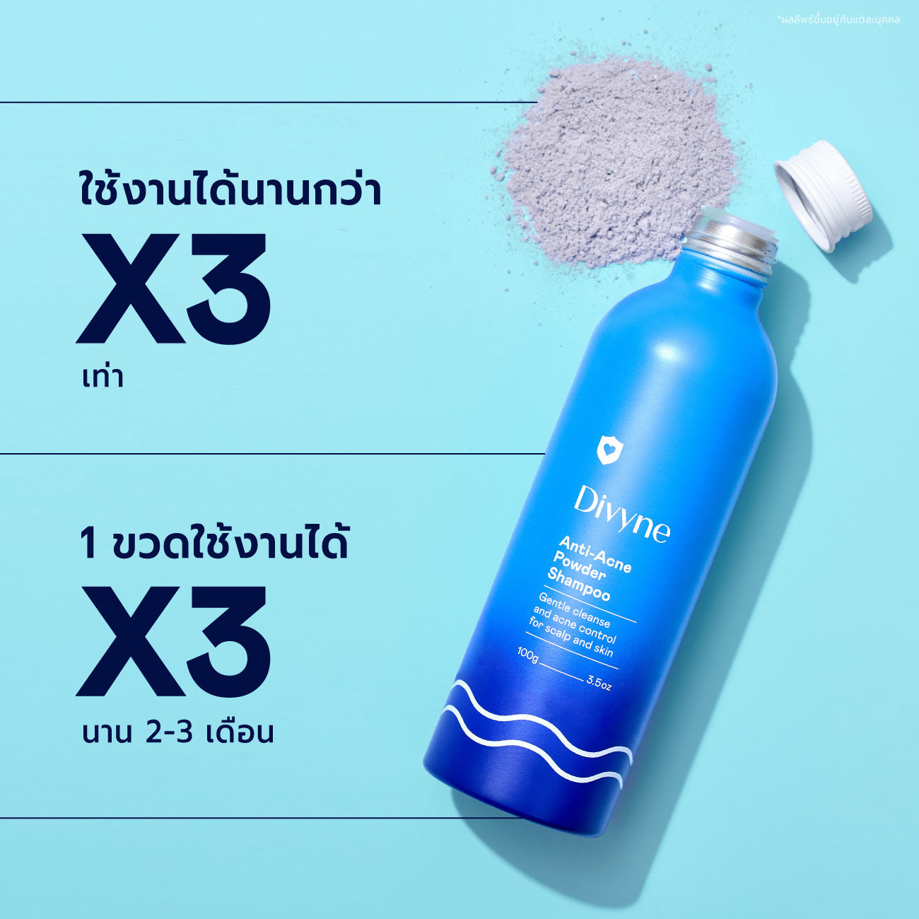 2-in-1 Powder Shampoo