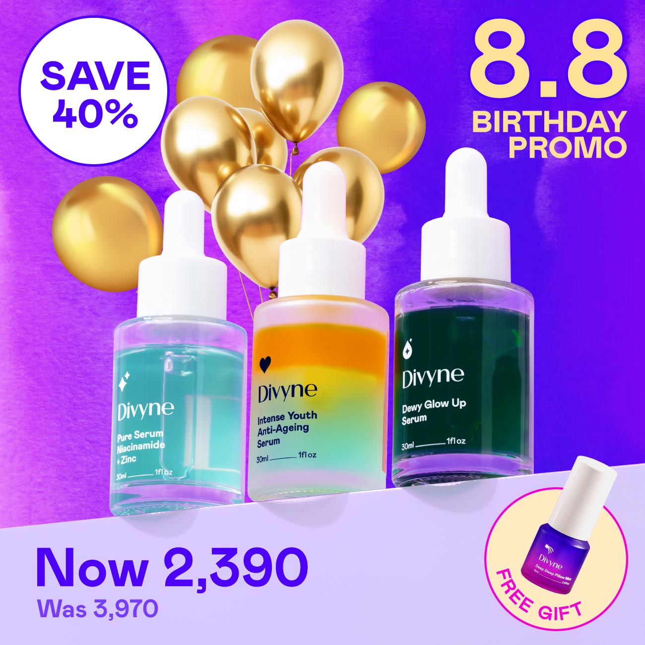 Serum Trio Promo Set