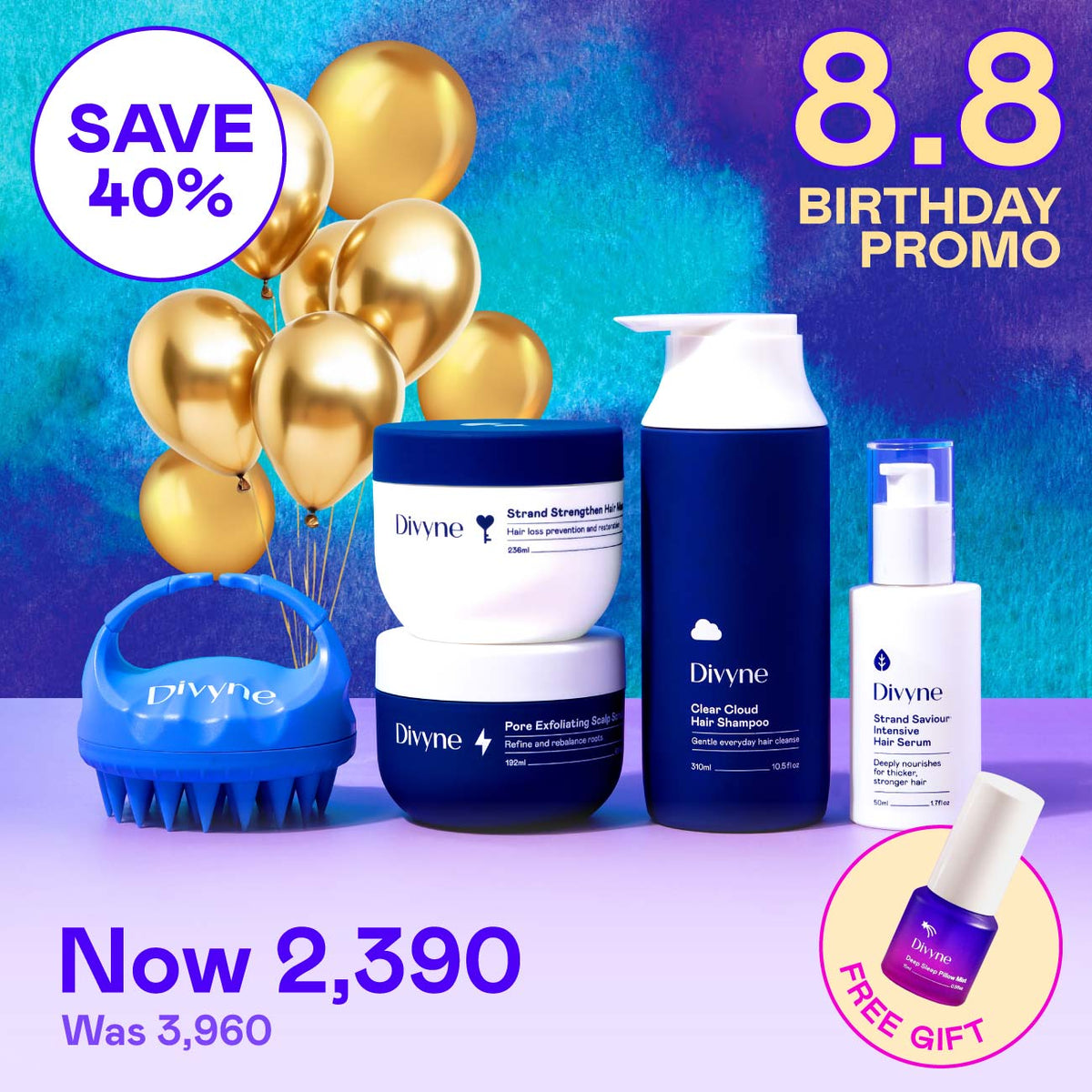 Haircare Birthday Bundle