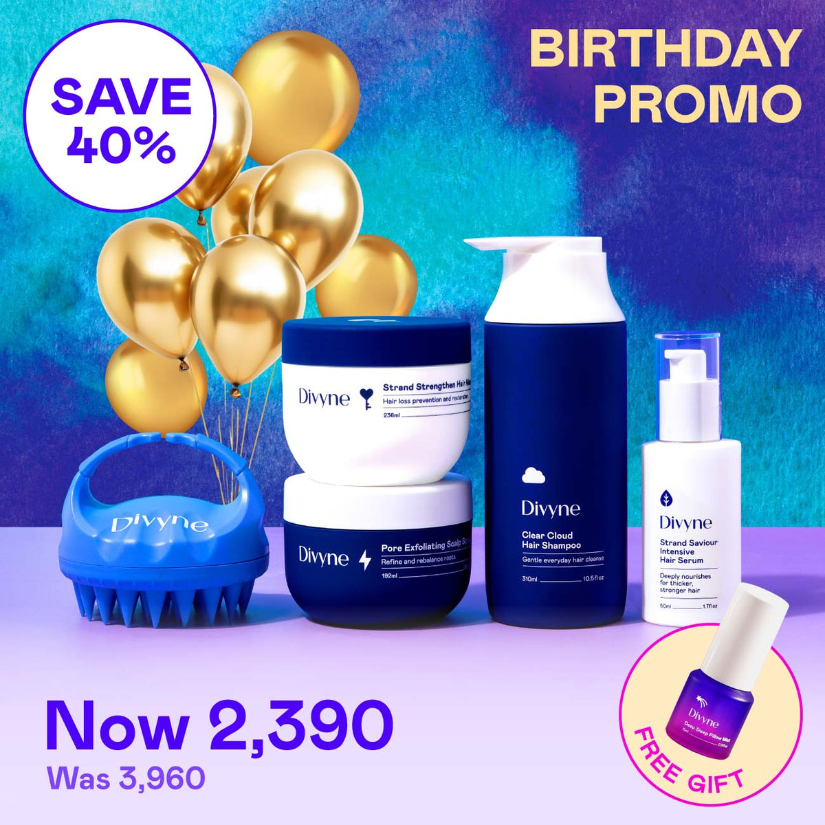 Haircare Birthday Bundle