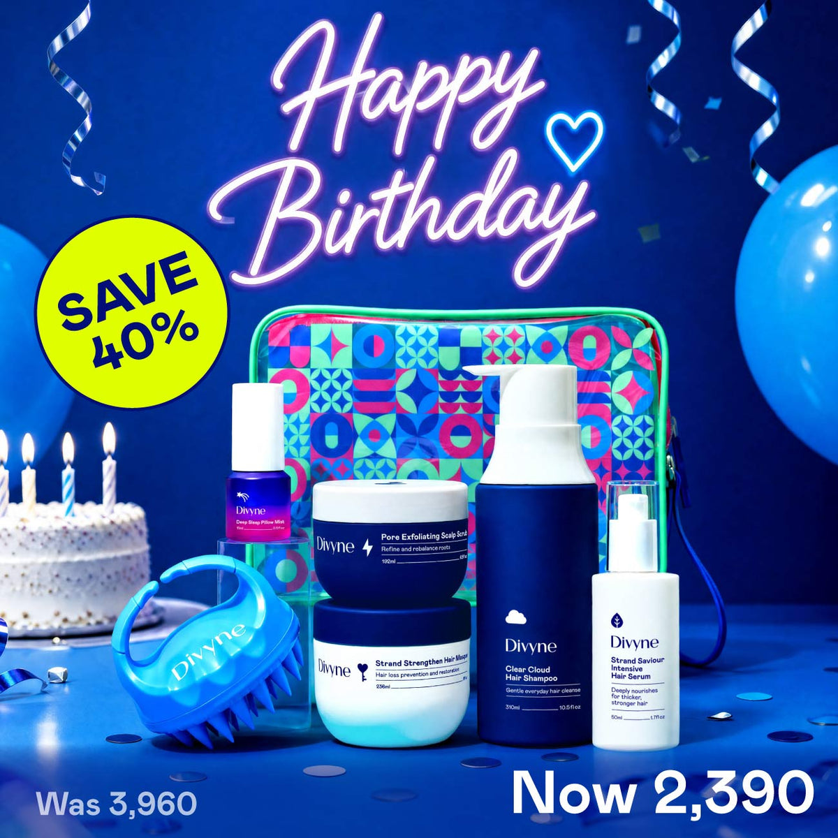 Birthday Haircare Set