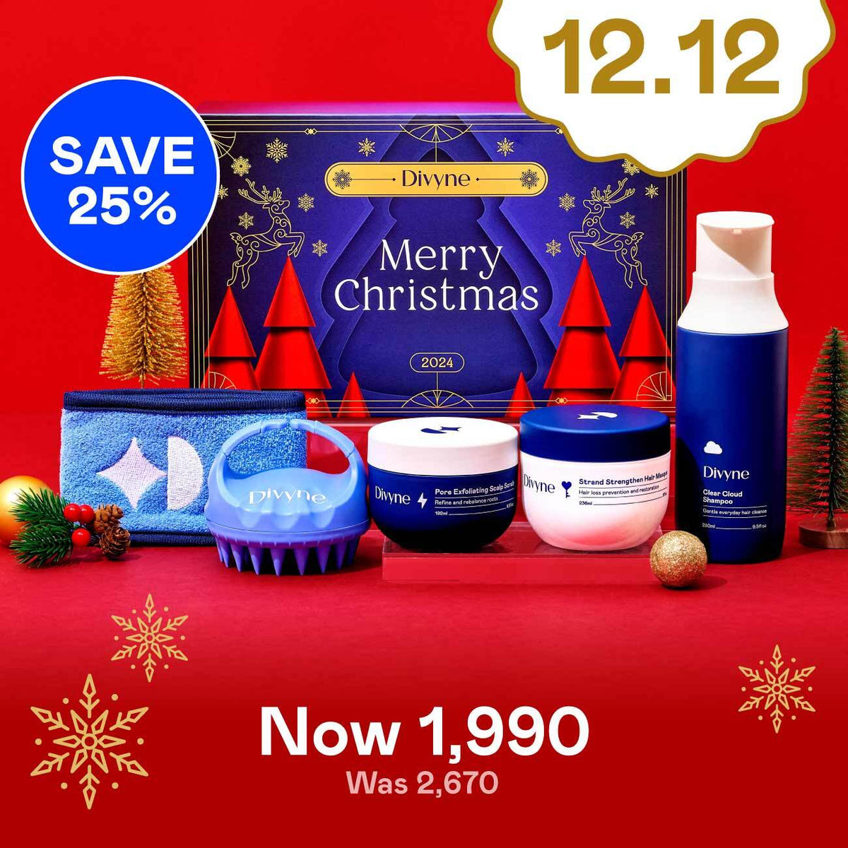 Christmas Haircare Set