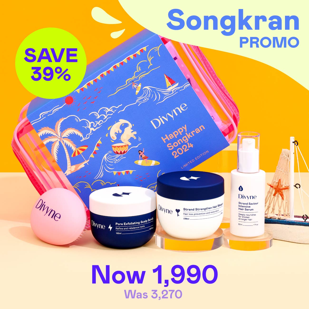 Songkran Haircare Set