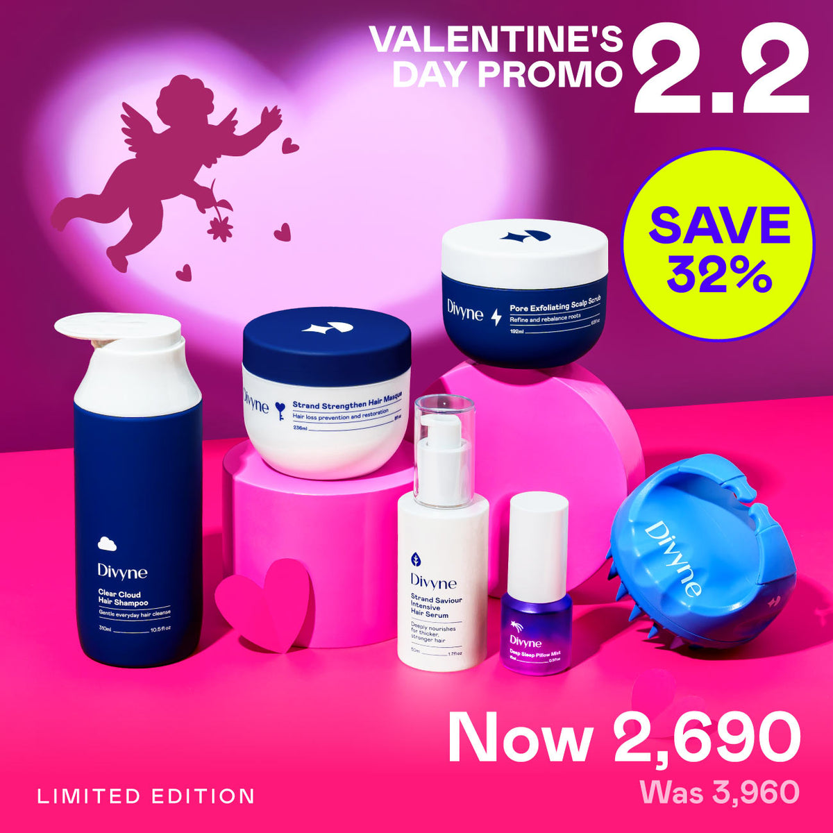 Valentine's Haircare Ultimate Set